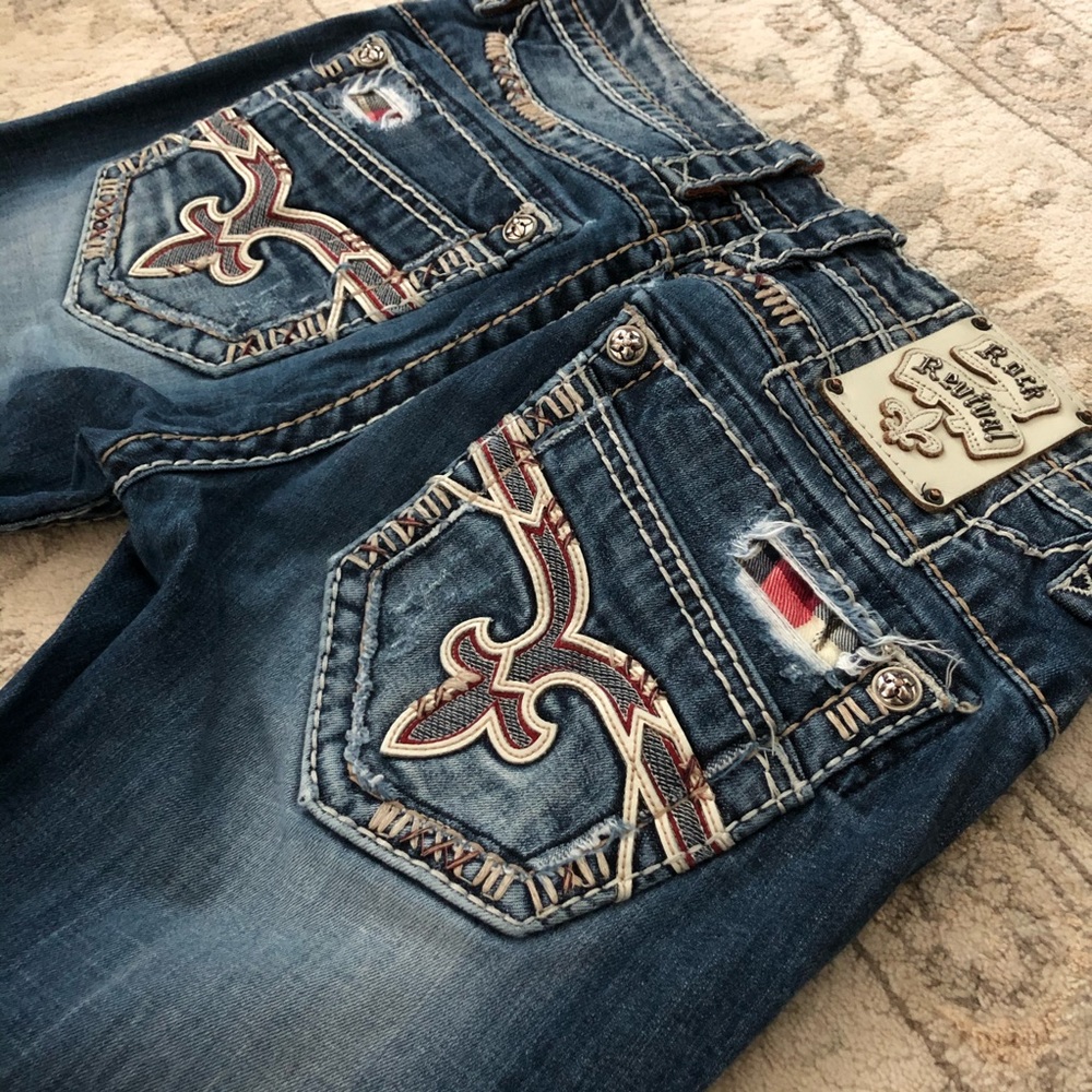 Rock Revival Jeans Luckett Sim Straight 31x34